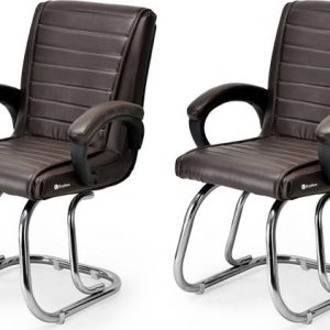APPLE FURNITURE Leatherette Office Arm Chair