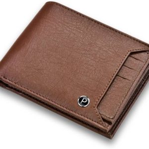 PIRASO Men Brown Artificial Leather Wallet - Mini