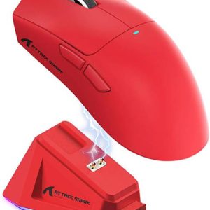 Attack Shark AttackSharkX11White Wireless Ambidextrous ...