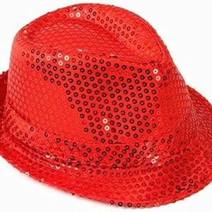 LUDALY Sequins Fedora Hat