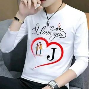 RCS Fashion Men Printed Round Neck Polyester White T-Shirt