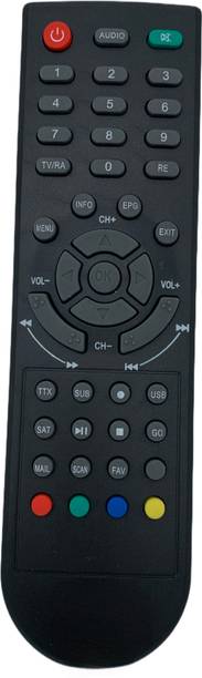 NixGlobal HD8 Remote Compatible with SOLID FREE DISH HD...