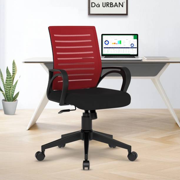 Da URBAN Tulip Mesh Mid Back Revolving | Ergonomic Chai...