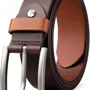KILLER Men Formal, Casual, Party Brown Genuine Leather Belt