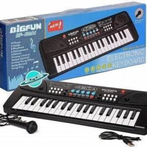HENI ENTERPRISE Bigfun 37 Key Piano Keybt For Kids (Bla...