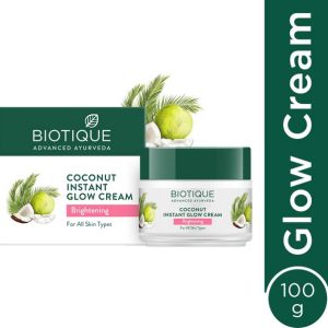 BIOTIQUE Coconut Brightening Instant Glow| Lightweight ...
