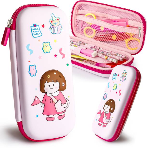 JOY MAKER KBX7064 Girl Art EVA Pencil Box