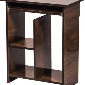 YESMOM Multi-Purpose Computer Desk Wood Portable Laptop...