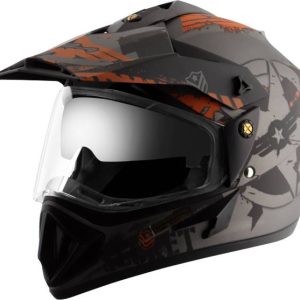 VEGA Off Road D/V Secret Motorbike Helmet