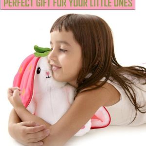 Krishna Creation Adorable Strawberry Bunny Plushie 30cm...