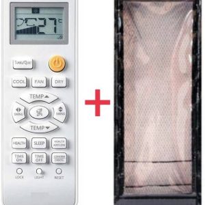 Ethex Remote+Cover) Ac Remote compatible for Haier Ac (...