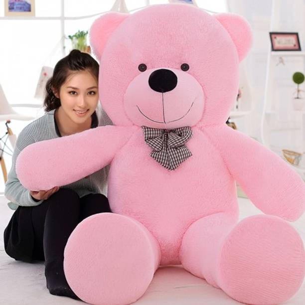 TeddyWala Soft and huggable 3 feet pink teddy bear ( so...