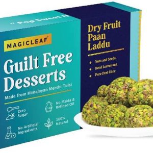 Magic Leaf Dry Fruit Paan Laddu, Sugar Free Dessert, Fr...