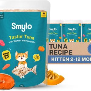 Smylo Natural Healthy Wet Kitten Food (2-12 Months) Tun...