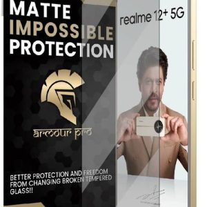 ArmourPro Impossible Screen Guard for Realme 12 + 5G, R...
