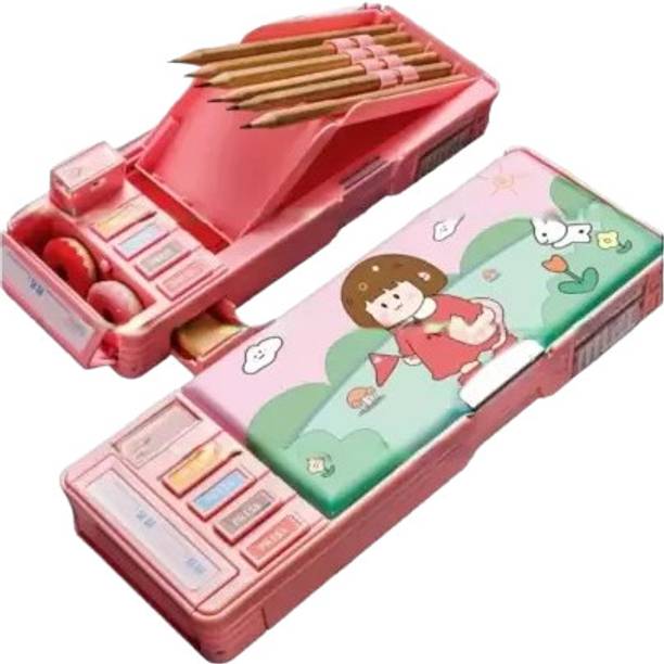 JOY MAKER Quality Multi Compartment Button Operated Cat...