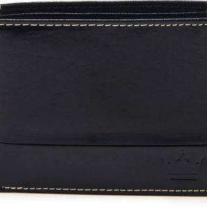THE KINGSMAN NEWYORK Men Travel, Ethnic, Trendy Black Genuine Leather RFID ...