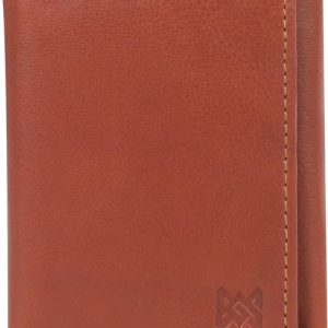 BUGOSHE Men Casual, Formal, Trendy Tan Genuine Leather RFID Wa...