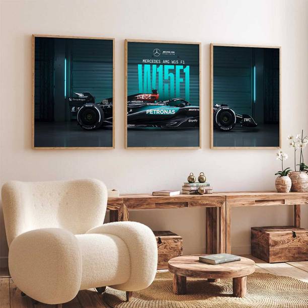 Hothouse Big Mercedes F1 Car Framed Posters Gift Items ...