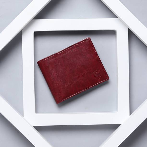 SAMTROH Men Red Artificial Leather Wallet
