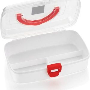 MEDISKY Premium Plastic first aid kit box (Small) with ...