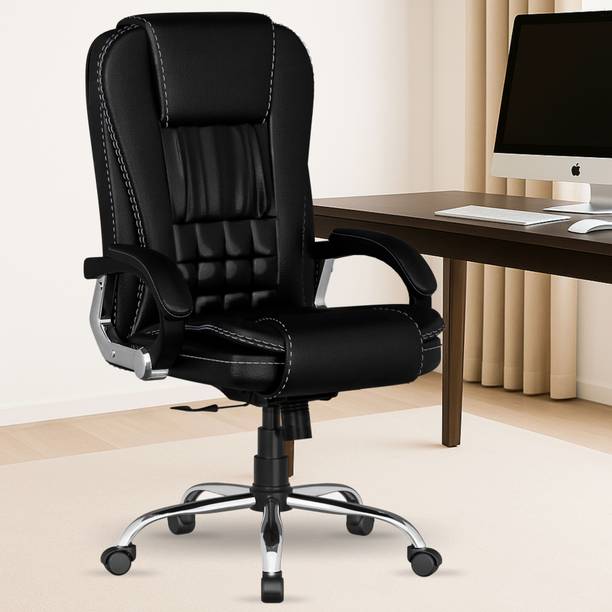 SEATFIT A47 Office Boss Designer Chair PP Chrome Arms H...