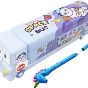 Celebrino SCHOOL BUS Integrated Sharpener Art Metal Pen...