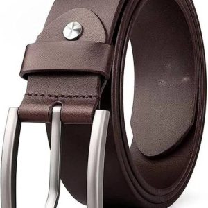 PROVOGUE Men & Women Casual Brown Artificial Leather Belt