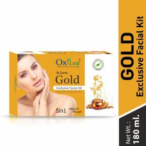 Oxileaf Gold Facial Kit For Luminous &Radiant complexio...