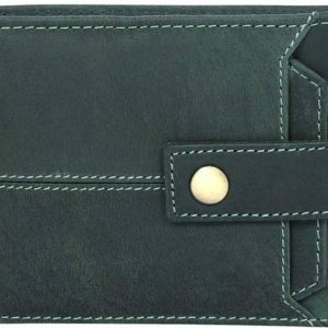 ree cope Boys Casual, Trendy, Travel Green Genuine Leather RFID ...
