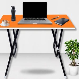 EuroQon Workstation Foldable Engineered Wood Computer D...