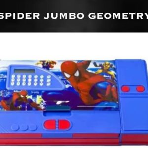 A Quints Spiderman Designed Jumbo Pencil box Inbuild Sh...