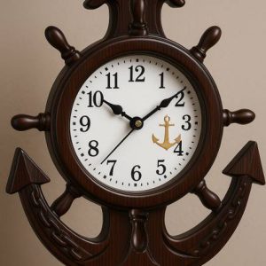 GrabBasket Analog 30 cm X 24 cm Wall Clock