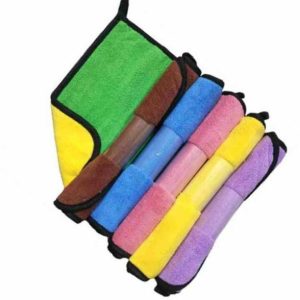 DECORHUB Wet and Dry Microfiber Cleaning Cloth