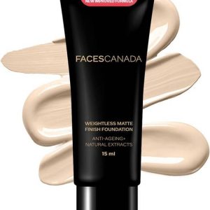FACES CANADA Weightless Matte Finish Foundation | Light...