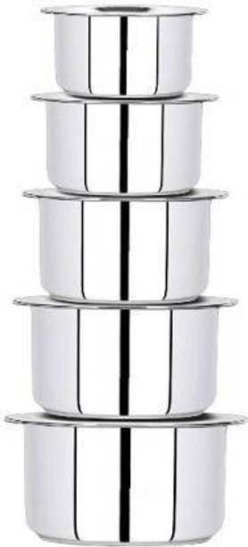 LIMETRO STEEL High Quality Stainless Steel Set of 5 Ind...