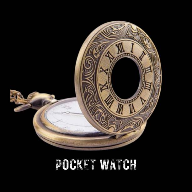 Gtrp New Vintage Roman Numerals Analogue pocket watch T...