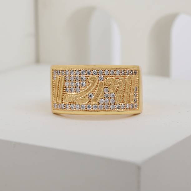 Kesari Brass Gold Plated Ring