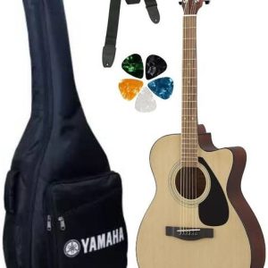 YAMAHA FS100C Acoustic Guitar Spruce Wood Rosewood Righ...