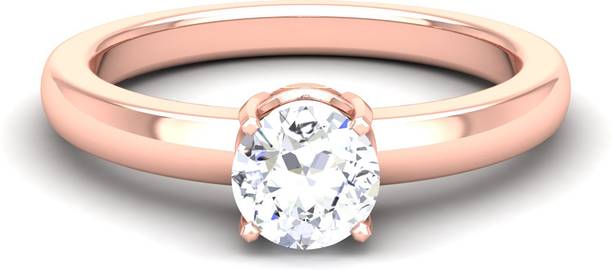 avsar R-3719 14kt Cubic Zirconia Rose Gold ring