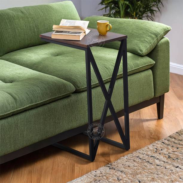 NSH Premium Solid Sheesham Wood C-Shaped Side Table -Id...