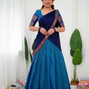 fabguru Self Design Semi Stitched Lehenga Choli