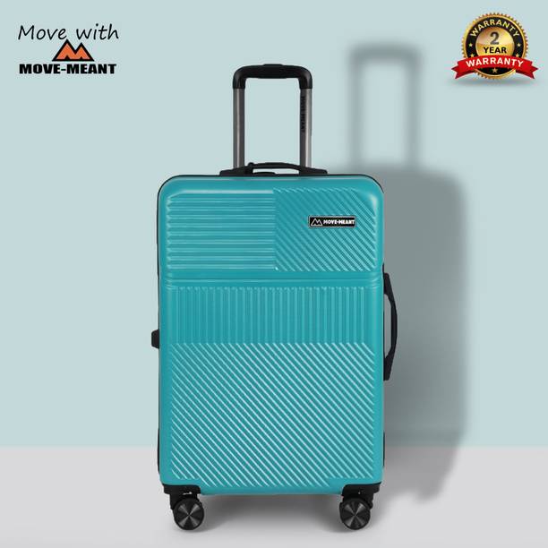 MOVE-MEANT Large Check-in Suitcase (75 cm) 8 Wheels - Number Lock ...