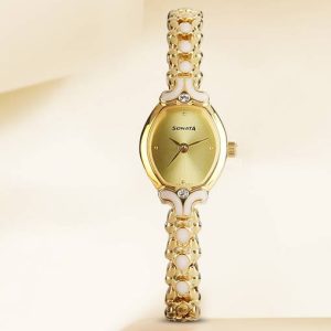 SONATA ENAMEL Analog Watch - For Women NF1582BM02, NT8068YM02