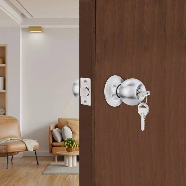 Godrej Locks Stainless Steel Glossy Door knobs