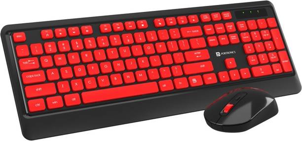 Portronics Key5 Combo, POR 1407 Wireless Standard Lapto...