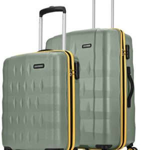 ARISTOCRAT Hard Body Set of 2 Luggage 8 Wheels - Comet Set of 2 Tr...