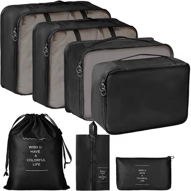 prisha sales Travel Organizer 7 in 1 Travel Laundry Cosmetics Luggag...
