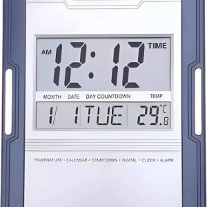 YASH TRADERS Digital 30 cm X 25 cm Wall Clock