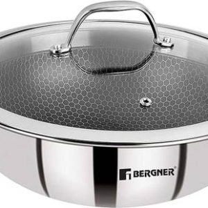 BERGNER Hitech TriPly Non-stick Prism 26 cm, 3.5 L,Kada...